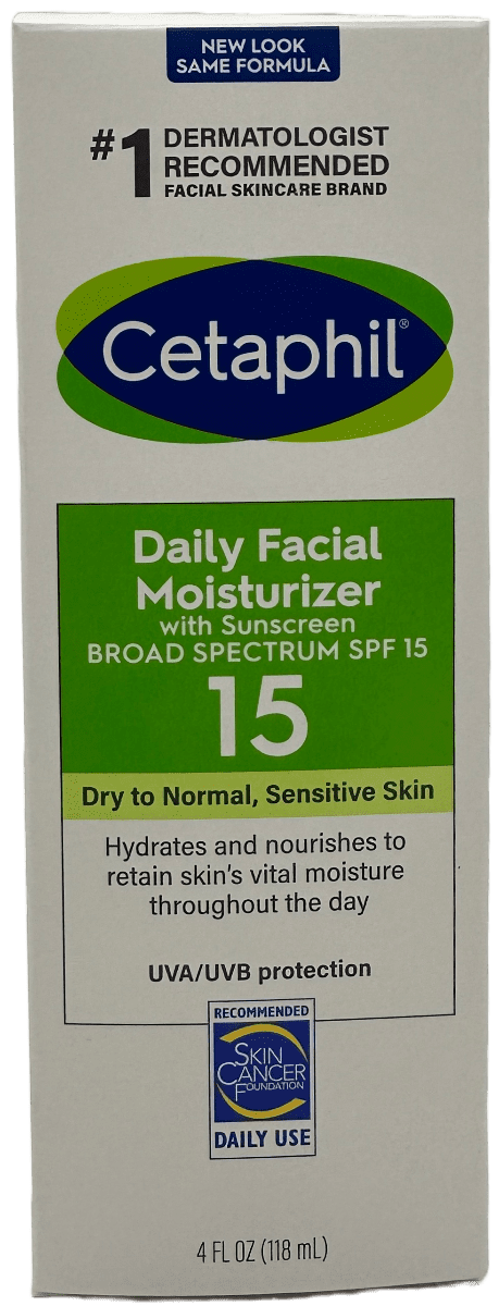 Cetaphil Daily Facial Moisturizer with SPF 15 – 4 FL OZ