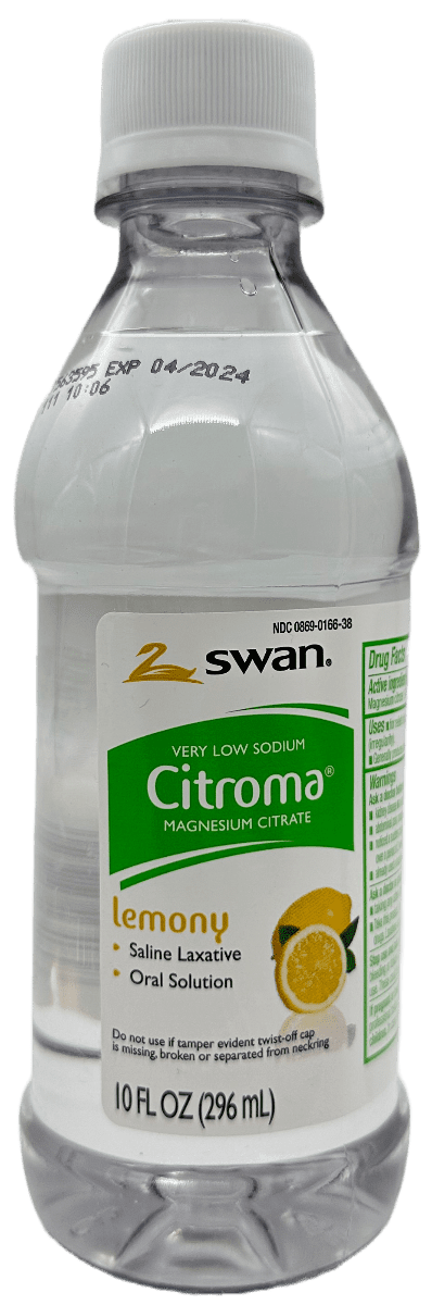 Swan – Citroma Magnesium Citrate Laxative Oral solution – Lemony – 10 FL OZ